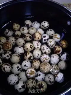 Make Five quail eggs step 1