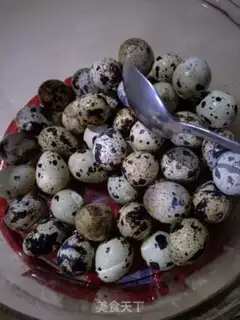 Make Five quail eggs step 2