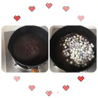 Make Red bean wine makes a four-hair circle step 0