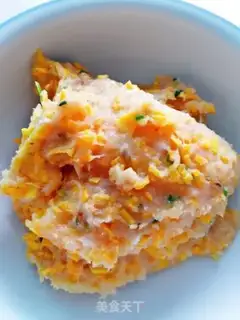 Make Pumpkin chicken balls step 2
