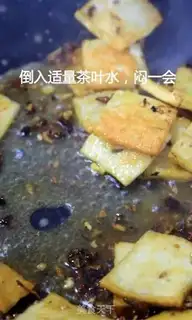 Make Secret tea and fish cake step 7