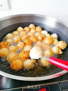 Make Pumpkin chicken balls step 7