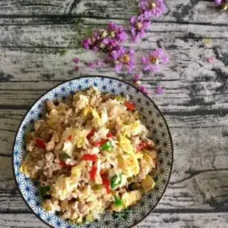 Make Onion fried rice step 22