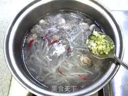 Make Oyster radish soup step 7