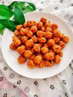 Make Pumpkin chicken balls step 11