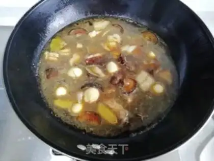 Make The quail egg stew step 5