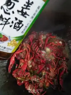 Make Sour crawfish step 5