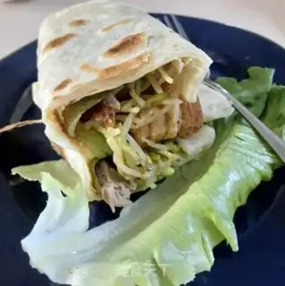 Make Homemade burrito step 7