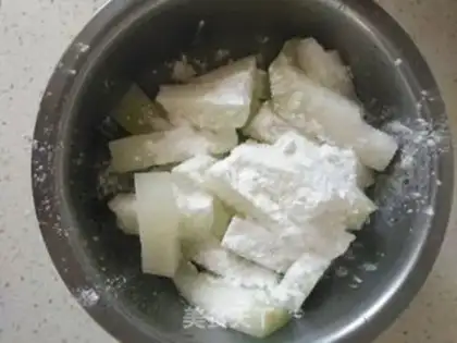 Make Poongulls for ham step 2