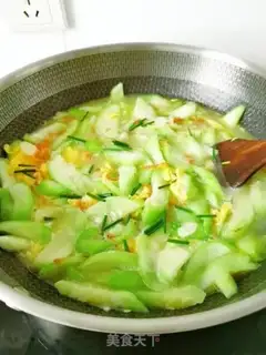 Make Smelt shrimp rice egg soup step 9
