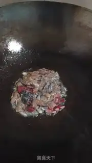 Make Chicken chops, pork mushrooms step 4