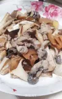 Make Chicken chops, pork mushrooms step 6