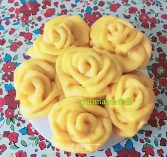 Make Pumpkin roses step 14