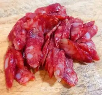 Make Weenie fried Dutch beans step 4