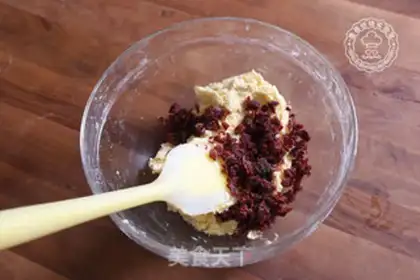 Make Cranberry cookies step 3