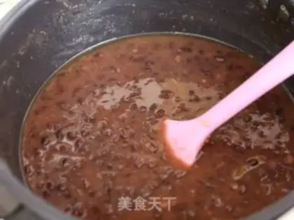 Make Red bean pie step 6