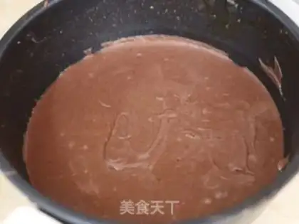 Make Red bean pie step 7