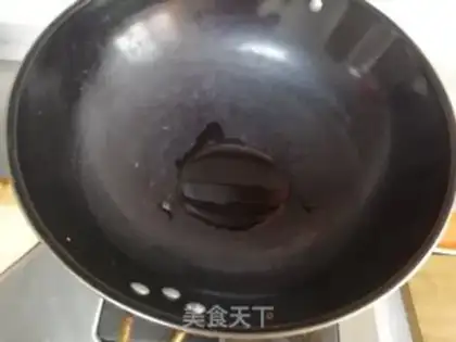 Make ♪ The West Blue Flowers are fried ♪ step 1