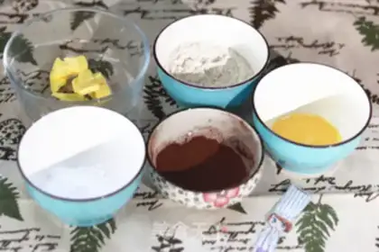 Make Marble cookies step 0