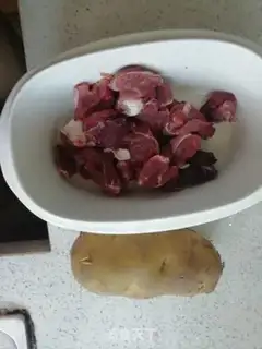 Make Potato beef step 0