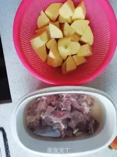 Make Potato beef step 1