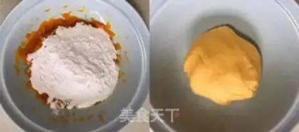 Make A red sugar round step 1