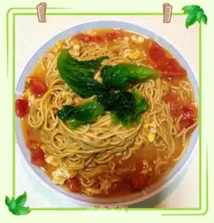 Make Tomato egg noodles step 5