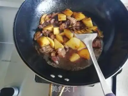 Make Potato beef step 7