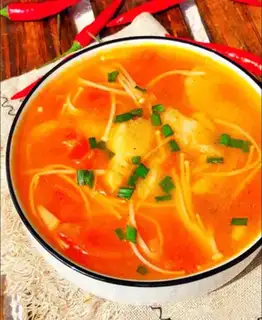 Make Tomato lobster soup step 6