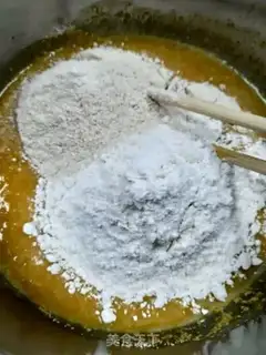 Make Pumpkin red beans step 2