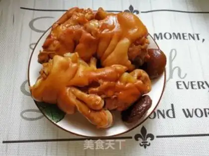 Make Mushrooms, pig hoofs step 5