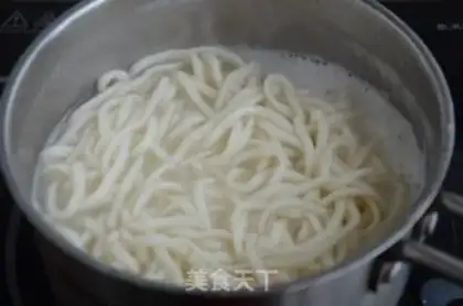 Make Mustard salad and cold noodles step 2