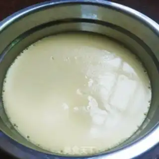Make Milk steamed eggs step 8