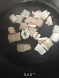 Make Pepper apricot mushrooms fired step 1