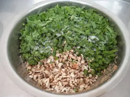 Make Porridge mushroom dumplings step 3