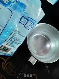 Make Crystal fruit ice powder step 10