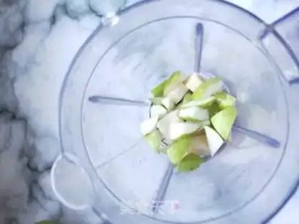 Make Pear juice step 1