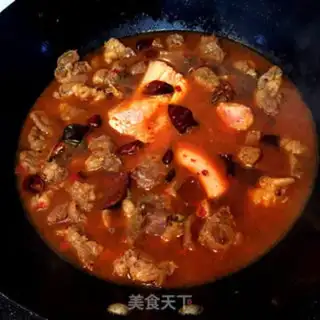 Make Red beef noodles step 3