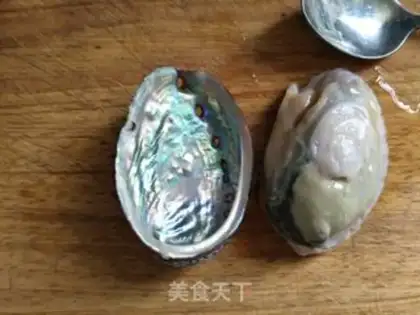 Make Garlic abalone step 0