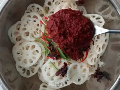 Make Lotus pickles step 4
