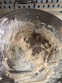 Make Weird black sesame oxy step 4