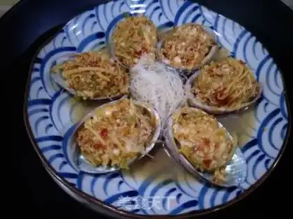 Make Garlic abalone step 9