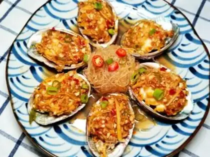 Make Garlic abalone step 13