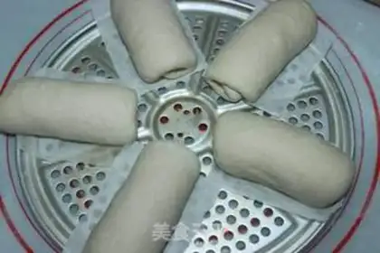 Make Bean buns step 5
