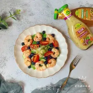 Make Shrimp vegetable salad step 8