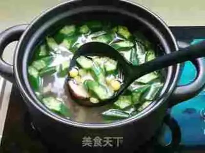 Make Autumn corn scrawny soup step 6