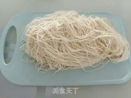 Make Fried noodles step 1