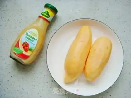 Make Potato gold cakes step 0
