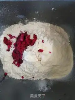 Make Flamingo bread step 1