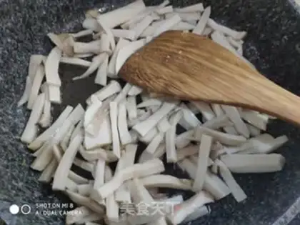 Make Barbecue apricot mushroom step 4